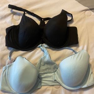 2 racerback victoria’s secret bra 36c